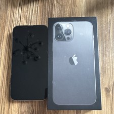 Apple iPhone 13 Pro Max 128GB Grau Triple-Kamera iOS Display beschädigt