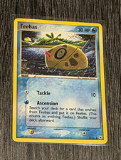 Nintendo Pokemon TCG Feebas 61/101 Hidden Legends Common Regular 2004 30 HP