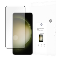 Panzerfolie Schutzglas Samsung Galaxy S23+ Displayschutz - Cazy - Schwarz