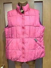 Puffa Gilet Reversible Pink & Blue  Body Warmer L 