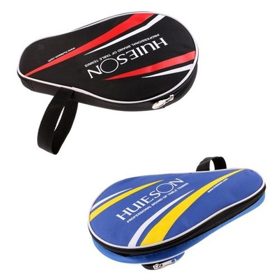 Tischtennisschläger Ping Pong Paddle Doppelschläger Tasche Beutel W/Ball