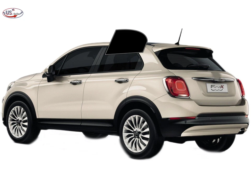 Kit de película de tinte de ventana de 2 capas precortada personalizada computarizada para Fiat 500X 2016-2023 Foto 3 de 4
