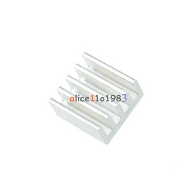 20pcs Aluminum 8.8x8.8x5MM Heat Sink for StepStick A4988 Chip IC LED Power IC #f