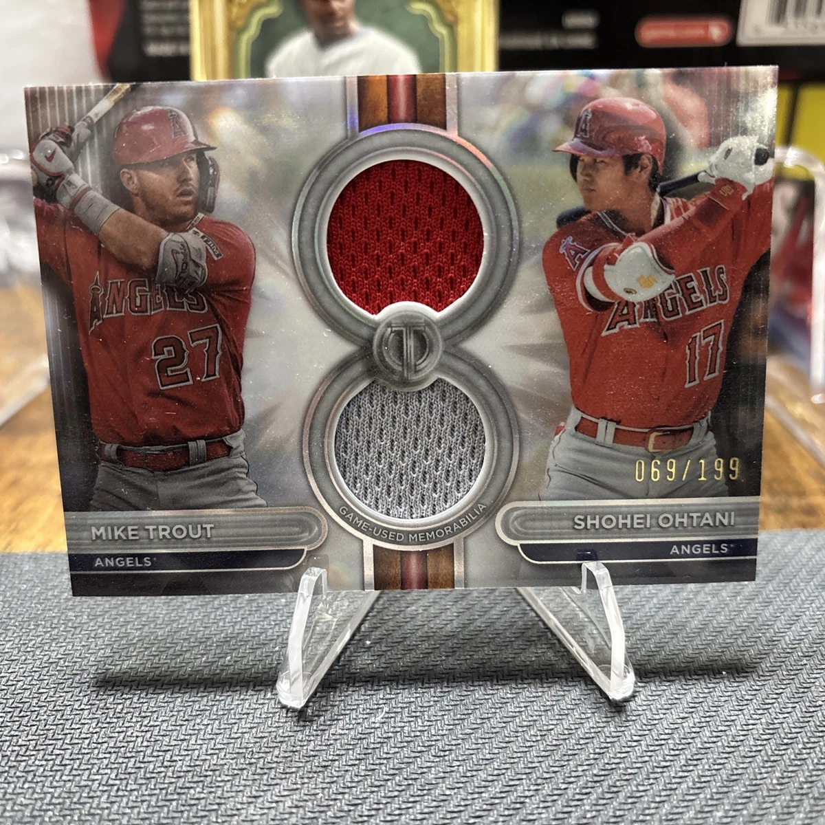 2024 Topps Tribute - Mike Trout Shohei Ohtani #DR2-TO for sale | eBay
