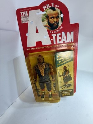 Vintage The A-Team Soldiers of Fortune 8'' MR. T Figure Galoob Factory Sealed