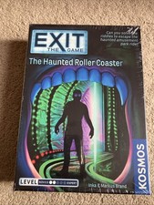 Exit The Game The Haunted Roller Coaster Kosmos Game Escape Room Type Sealed New