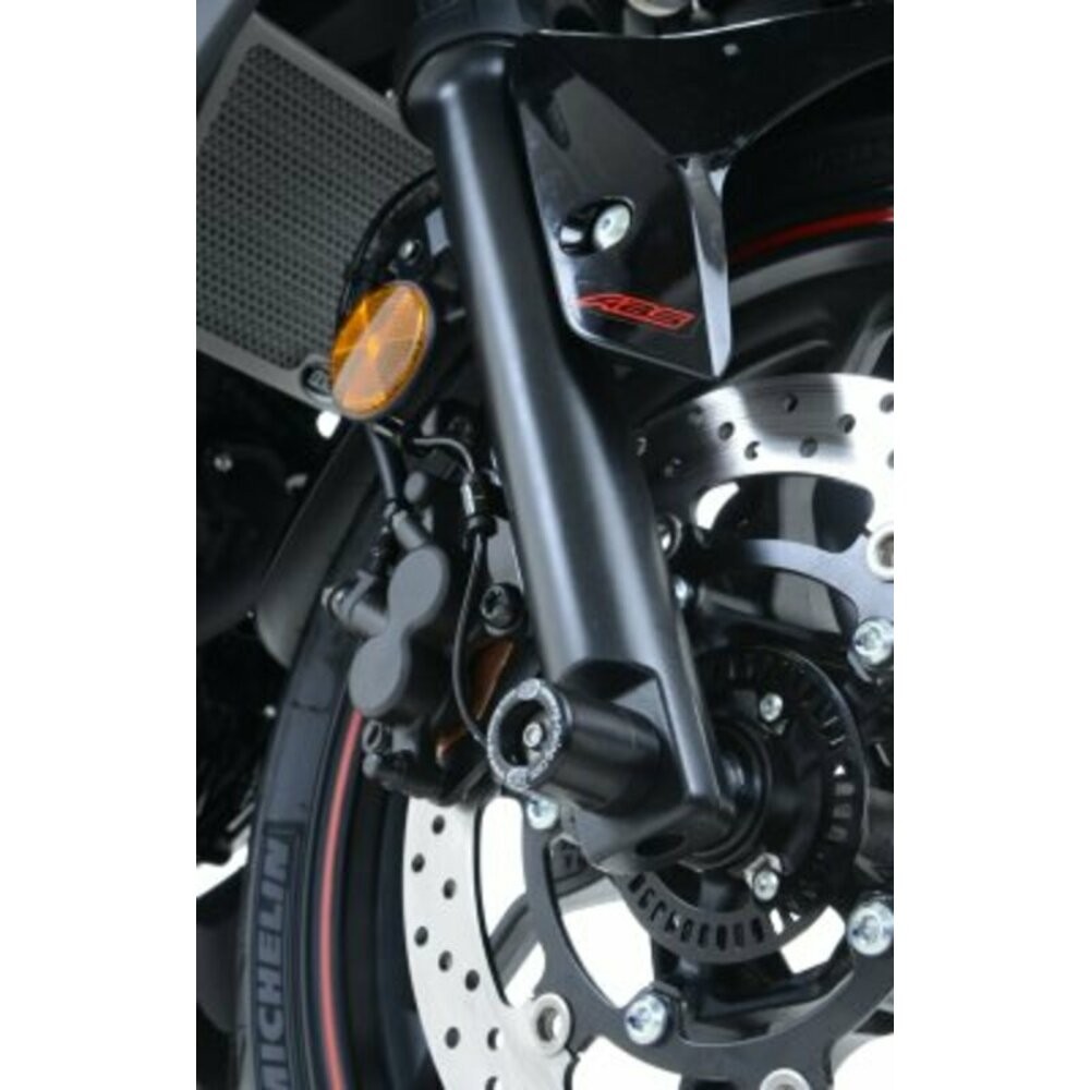 Free Shipping R&G Racing Fork Protectors Black For Motorcycle Parts