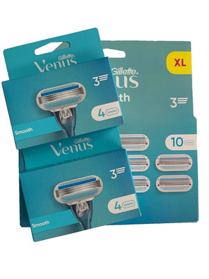 18  Gillette Venus smooth Klingen Rasierklingen  Ersatzklingen