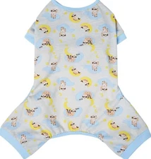 NWT Frisco Cozy Fleece CAT/DOG PJ Pajama "Sleepy Sloths" Pet Apparel - Medium