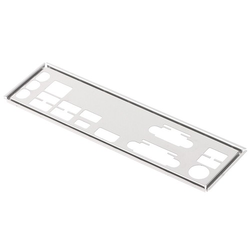 Support de plaque arrière en acier inoxydable pour ASRock B450M Pro4 - Photo 8/10