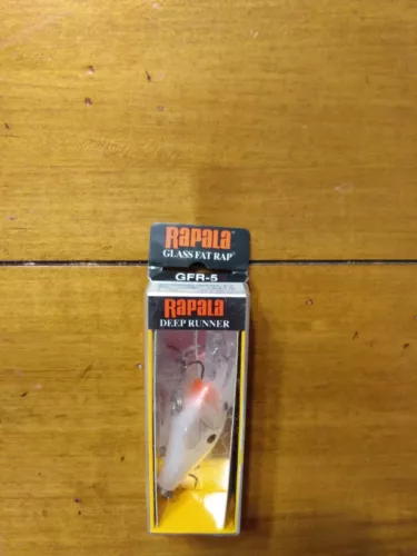 Discontinued Rapala GLASS FAT RAP GFR-5 Glass Shad Rare