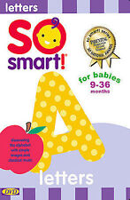 Letters DVD So Smart! School Of Baby 9-36 Months Childhood Spanish