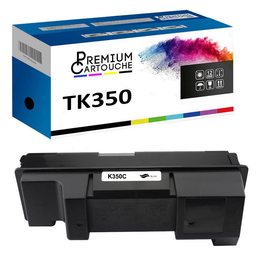 Toner TK350 Kyocera noir compatible 1T02LX0NLC consommable imprimante laser