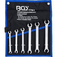 Bgs - Offener Doppel-RingschlüSsel-Satz | Sw 8X10 - 17X19 Mm | 6-Tlg. - 1761