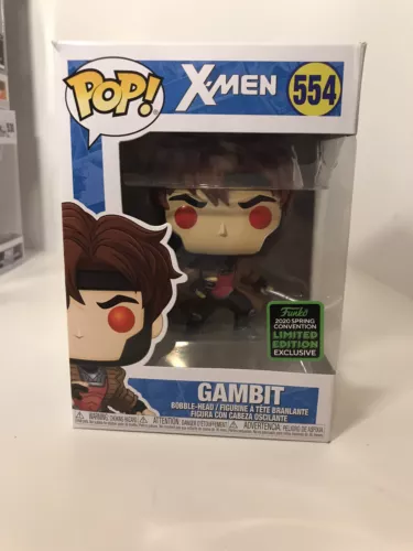 Funko Pop! Marvel X-Men - Gambit #554 Spring Convention Excl. ✅READY TO SHIP✅