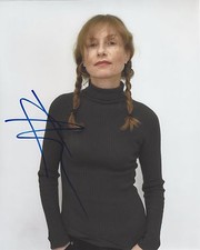 ACTRESS ISABELLE HUPPERT SIGNED AMOUR MOVIE 8X10 PHOTO B W/COA THE PIANO TEACHER