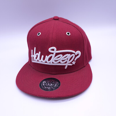 How Deep ? - Logo - Snapback - Cap - One Size
