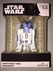 Hallmark Star Wars R2D2 Droid Christmas Tree Ornament NEW in Package | eBay