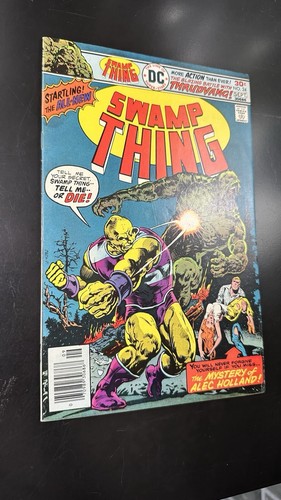 Swamp Thing #24 Ernie Chua Cover DC Comics 1976 HIGH GRADE - Picture 6 of 8