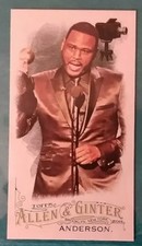 2016 TOPPS ALLEN & GINTER MINI ANTHONY ANDERSON A&G BACK #191 ACTOR COMEDIAN