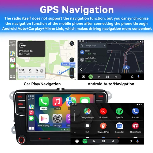 7" NONAME RCD330 RCD780 RCD360PRO 3 Plus 187B Android Auto Carplay Für VW Radio - Bild 18 von 19