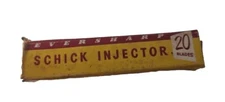 Vintage Eversharp Schick Injector Blades (20) Including Box  Collectible 