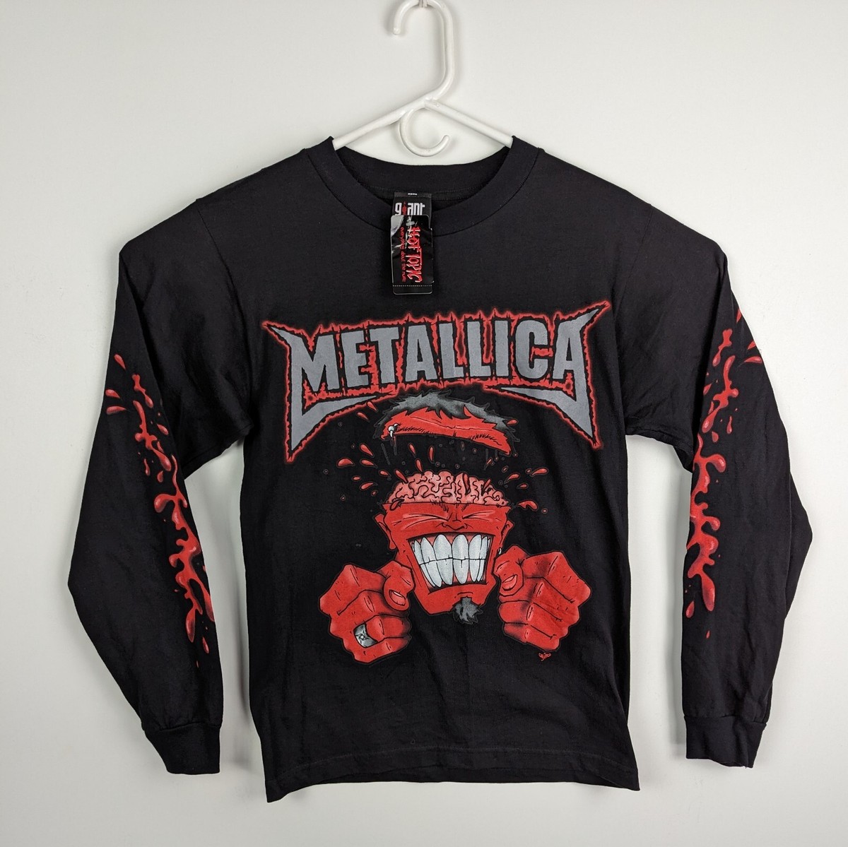 T-shirt Pour Homme - Vintage Rock Music - Metallica Roll