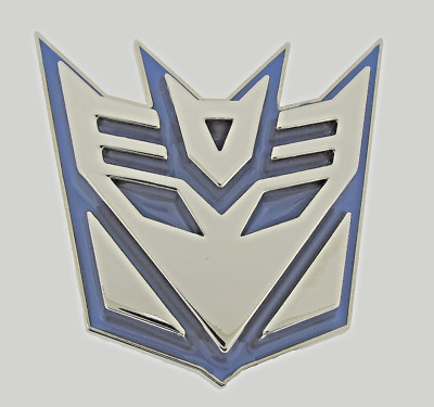 Transformers Belt Buckle Decepticon Blue Metal Hasbro Original Cosplay Halloween