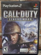 Call Of Duty Finest Hour PS2 Play Station 2  No Manual Cleaned & Tested