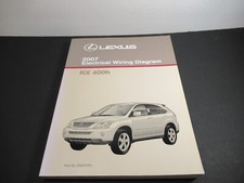 OEM Lexus RX 400H Model 2007 Electrical Wiring Diagram # EMO3GOU Manual Schemati