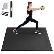 Exercise Mat Non Slip Yoga Mat Gym Fitness Pilate Workout Mat 7x5ft