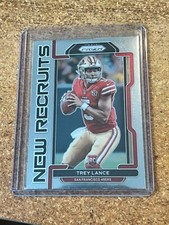 2021 Panini Prizm Football New Recruits # NR-3 Trey Lance