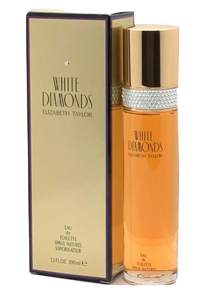 WHITE DIAMONDS Perfume by Elizabeth Taylor 3.4oz Eau de Toilette For Women New - Image 3 of 4