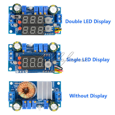 5A CC/CV MPPT Solar Panel Controller Charging Module LED DC-DC Step-down Display