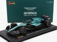 Burago 1/43 Aston Martin F1 AMR23 2023 Stroll Vitrine Statisches Modell Diecast