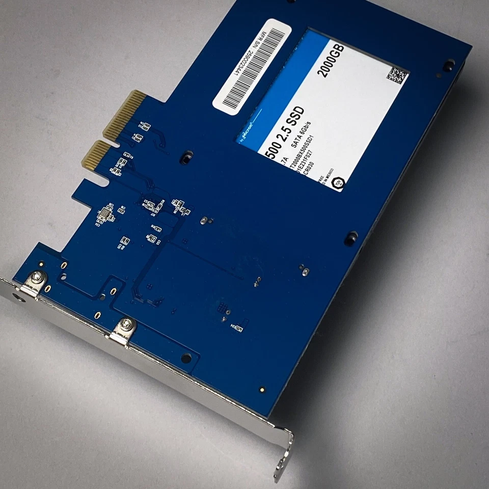 UPGRADE your MAC PRO 5,1 / 2TB  Monterey Boot SSD with PCIe Card / Crucial BX500 - Image 2 of 4