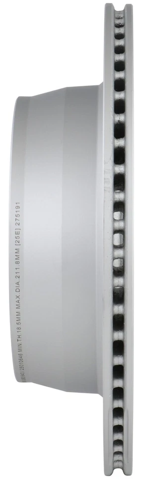 Rotor de freno de disco trasero para GMC Yukon XL 2015-2020 Bosch QuietCast 2016 2017 2018 Foto 4 de 4