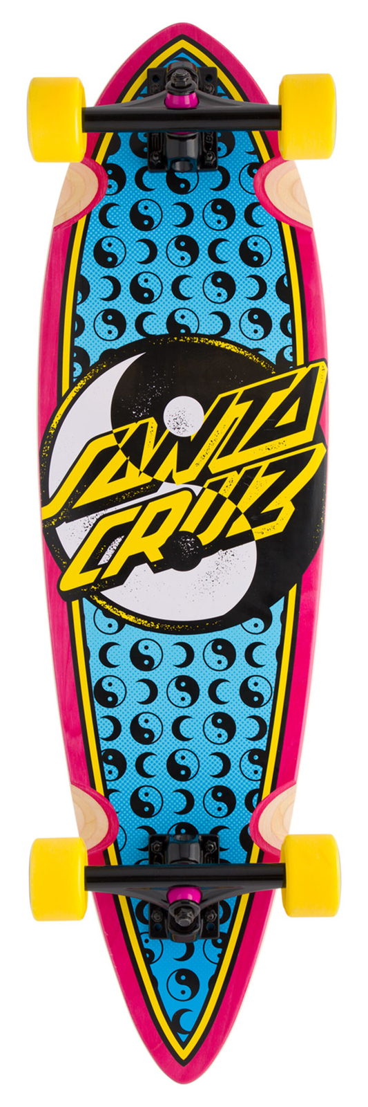 Santa Cruz Yin Yang Dot 9.20in x 33in Pintail Longboard Comp