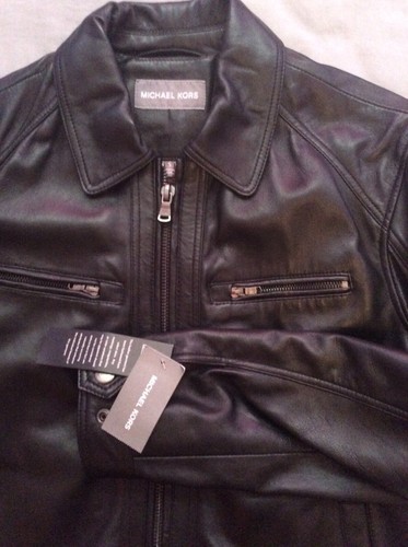 michael kors men's moto jacket