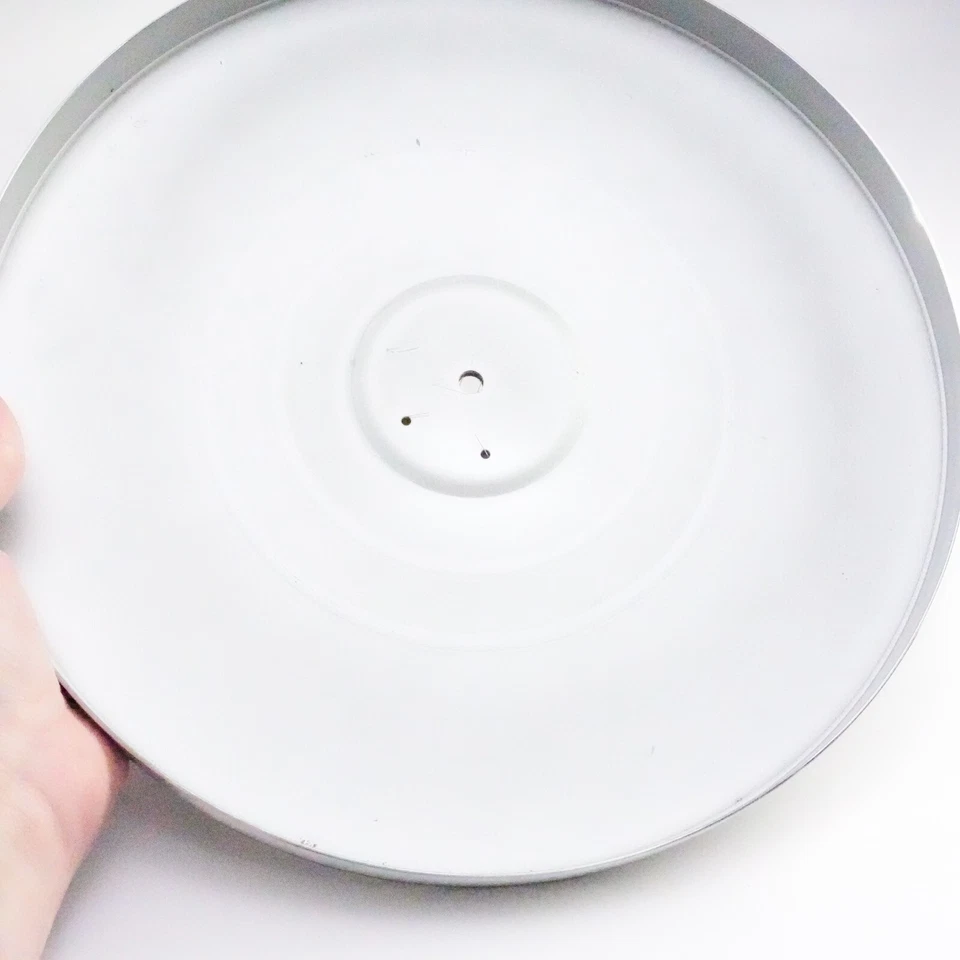 PLATO GIRATORIO PHILIPS 212 DE COLECCIÓN PLATO DE METAL TAPA DE GOMA Foto 3 de 3