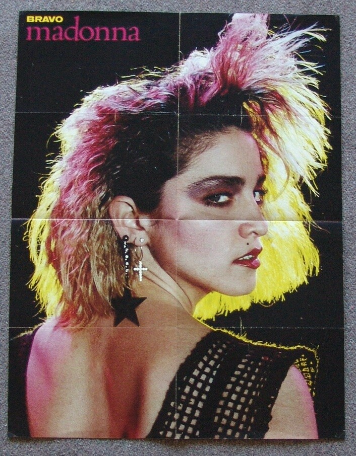 MADONNA - 9 (nine) LARGE & XXL POSTERS 80's & early 90's, Popcorn