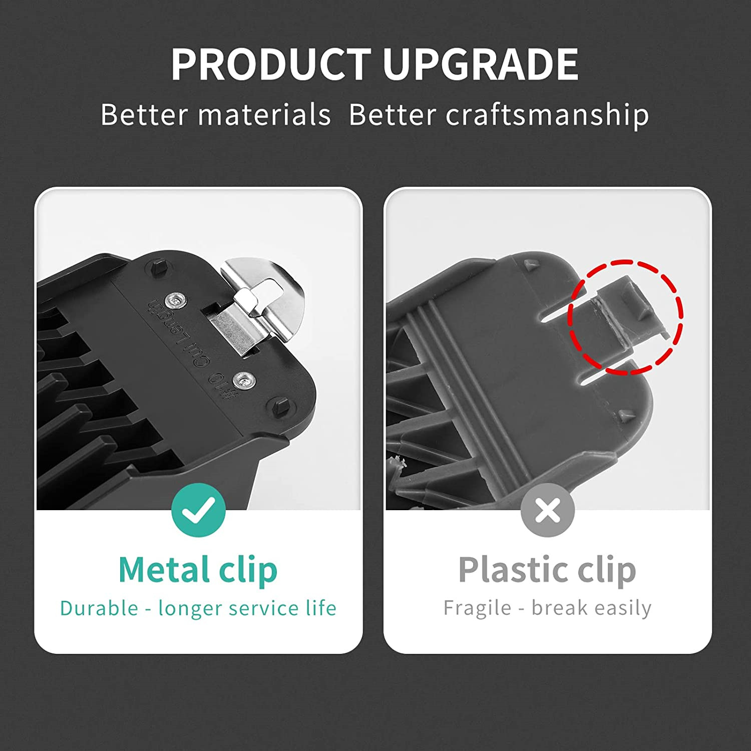 Comprar Wahl Clipper Guards 10 12 16 Hair Clipper Guard... en USA desde