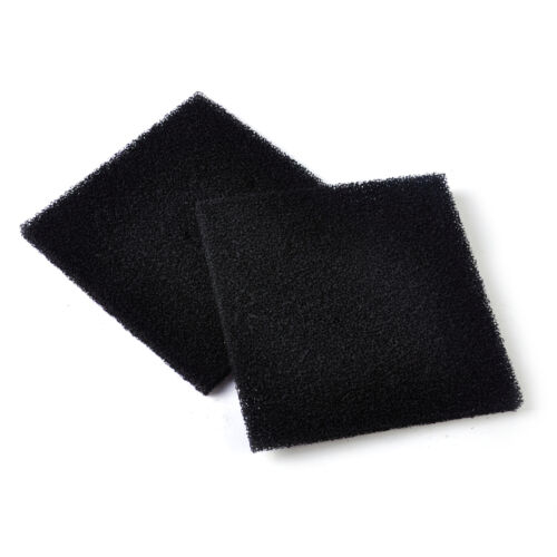2 uds filtro de carbón activado alfombra de filtro carbono esponja filtro de aire espuma negro NUEVO