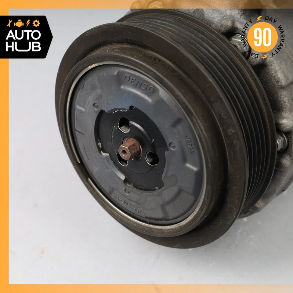 03-11 Mercedes R171 SLK55 CLK55 C55 AMG AIRE ACONDICIONADO AIRE ACONDICIONADO COMPRESOR FABRICANTE DE EQUIPOS ORIGINALES Foto 2 de 4