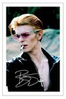 DAVID BOWIE Signed Autograph PHOTO Fan Gift Signature Print Ziggy Stardust