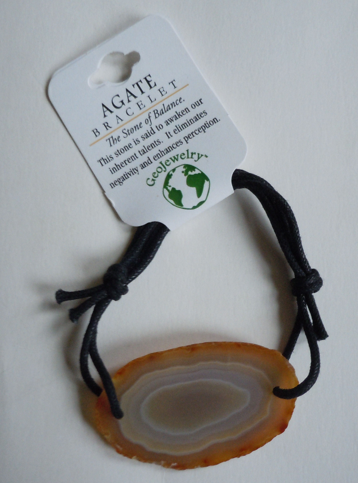 Brazilian AGATE BRACELET - US Seller - Natural Stone Fashion Jewelry - NEW A07