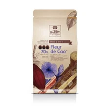 Cacao Barry Fleur de Cao 70% Dark Couverture Chocolate Discs