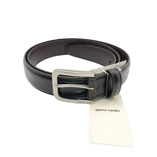 Vintage Pierre Cardin Reversible Leather Brown Black Belt  display picture 1