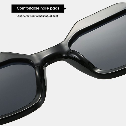 Women Fashion Square Sunglasses Retro Outdoor Shade Glasses UV Protection - Picture 15 of 29