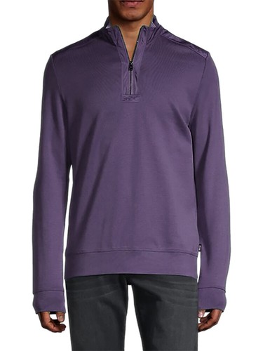 Hugo Boss Mens Dark Purple Sidnye 54 
